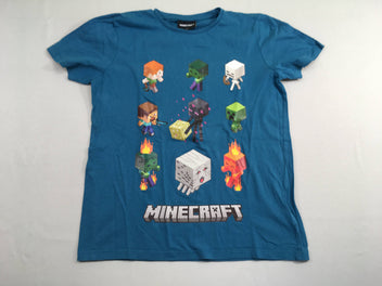 T-shirt m.c bleu Minecraft