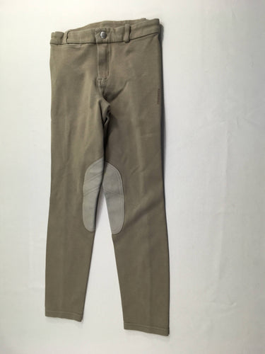 Pantalon d'équitation brun, Fougaza petite tache au genou, moins cher chez Petit Kiwi