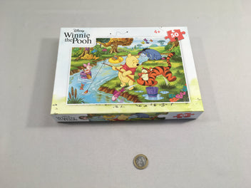 Puzzle Winnie à la pêche, 100pcs