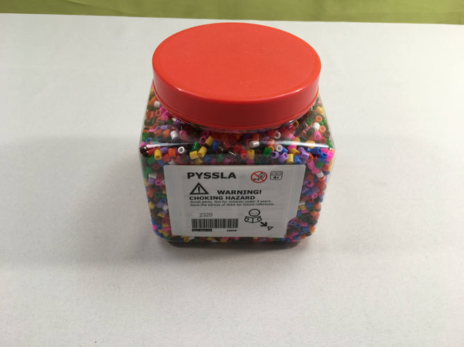Pyssla perles à repasser multicolores, moins cher chez Petit Kiwi