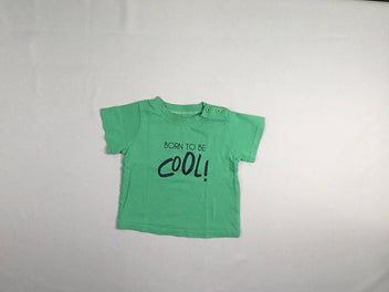 T-shirt m.c vert born to be cool