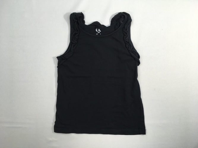 T-shirt s.m noir froufrous, moins cher chez Petit Kiwi