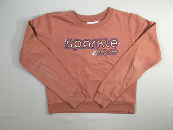 Sweat court rose Sparkle, un peu bouloché