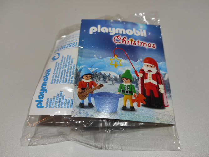 NEUF Playmobil Christmas, Pére Noël + accessoires, moins cher chez Petit Kiwi