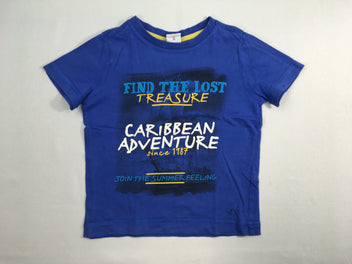 T-shirt m.c bleu treasure
