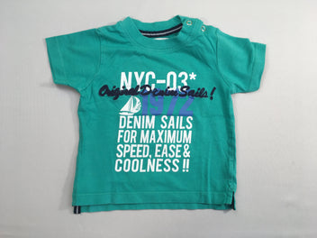 T-shirt m.c vert 1972