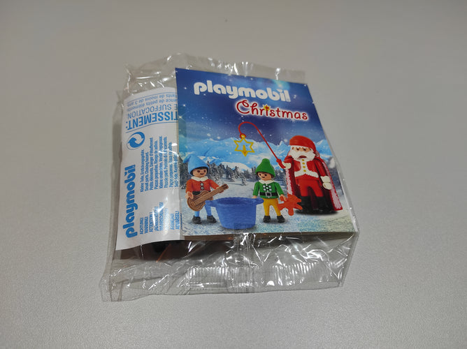 NEUF Playmobil Christmas, 2 personnages+ accessoires, moins cher chez Petit Kiwi
