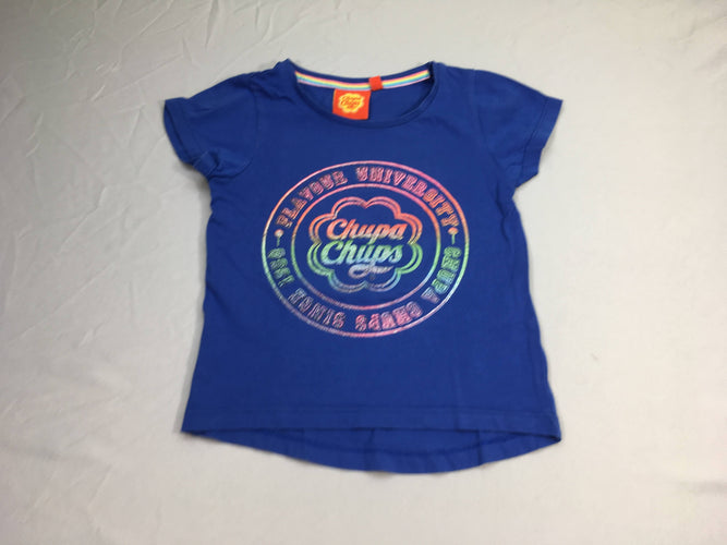 T-shirt m.c bleu Chupa Chups, moins cher chez Petit Kiwi