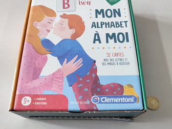 Mon alphabet à moi 52 cartes avec des lettres et des cartes à associer 3+ - Complet