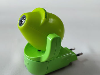 Veilleuse projecteur Led orientable verte (prise)