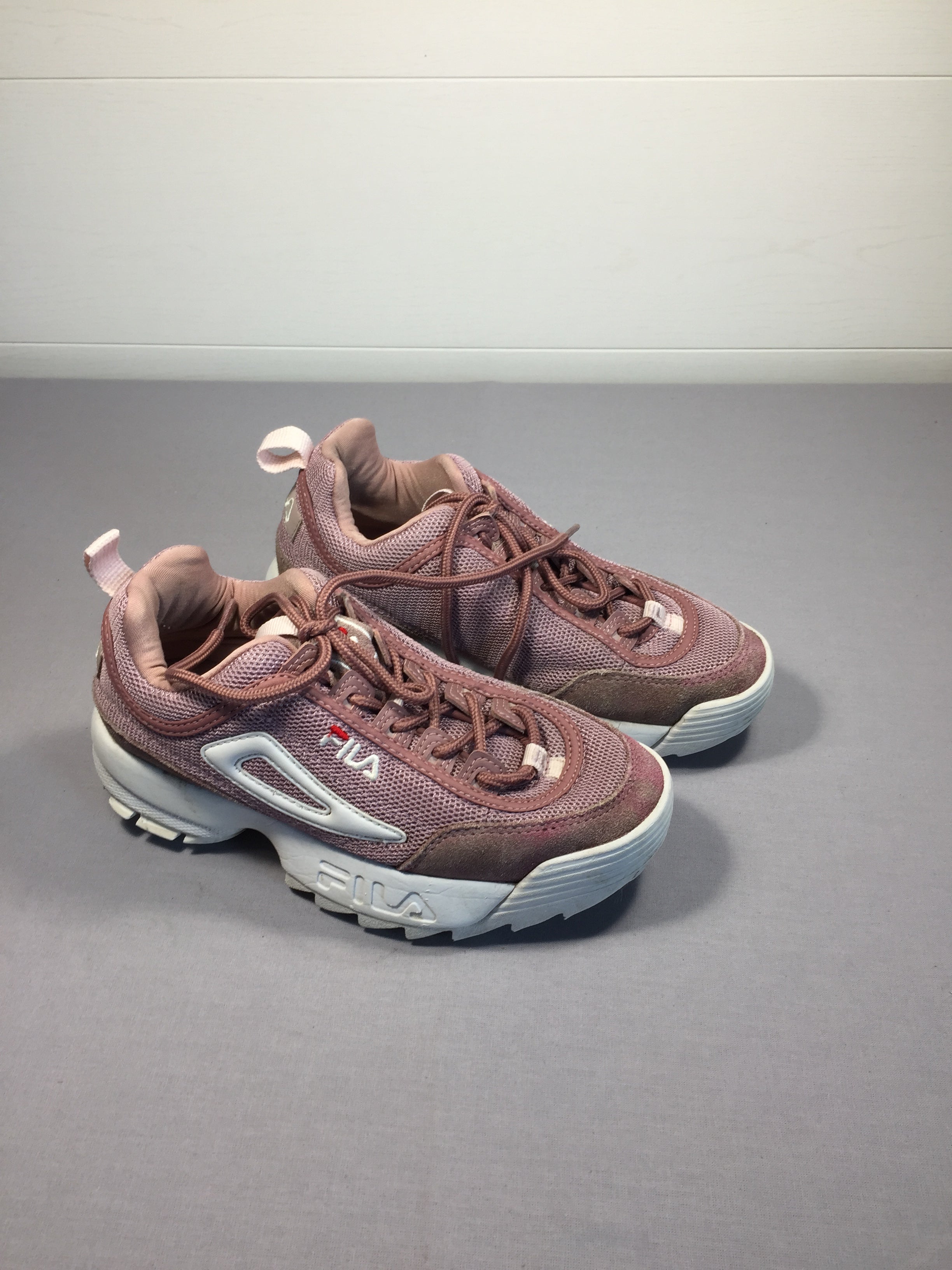 Baskets roses FILA (38)