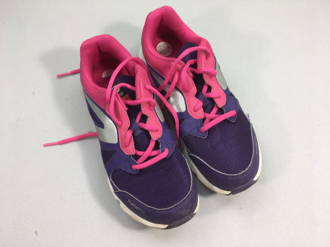 Baskets mauves-roses Kalenji 36, moins cher chez Petit Kiwi