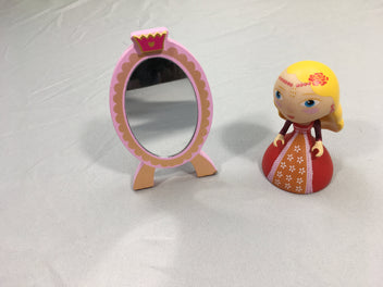 Figurine Nina & Ze miroir, Arty Toys, manque l'oiseau