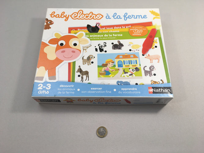 Baby Electro La ferme avec stylo sonore et lumineux, +2a - seconde  main/occasion pour 7.50 € • Petit Kiwi