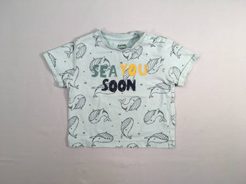 T-shirt m.c bleu Sea