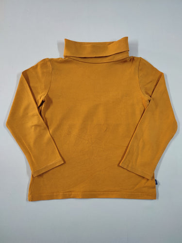 T-shirt m.l col roulé jaune, moins cher chez Petit Kiwi