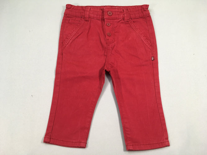 Pantalon rouge, moins cher chez Petit Kiwi