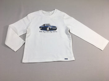 T-shirt m.l blanc auto