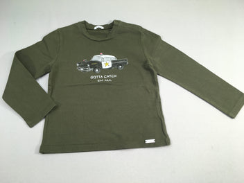 T-shirt m.l vert police
