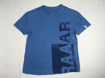 T-shirt m.c bleu RAAR, légèrement bouloché