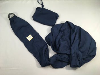 Echarpe de portage sling bleu foncé babysafe