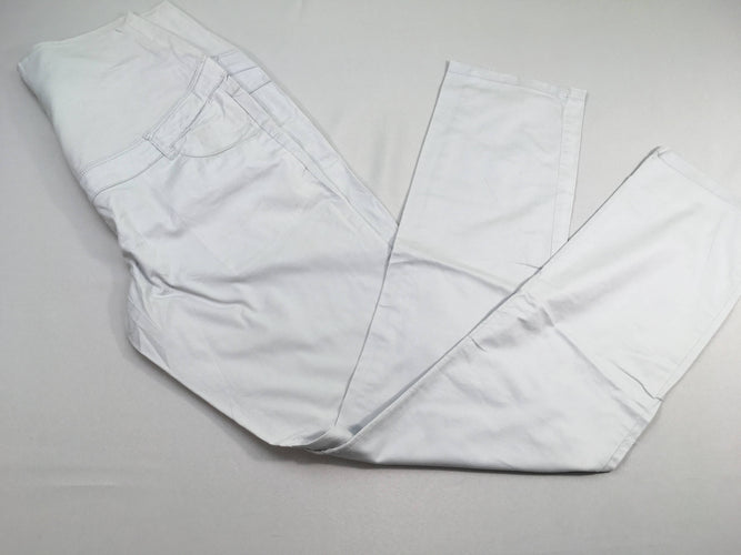 Pantalon gris clair crochet poche, moins cher chez Petit Kiwi