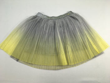 Jupe tulle gris/jaune tie and dye