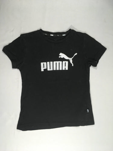 T-shirt m.c noir Puma, moins cher chez Petit Kiwi