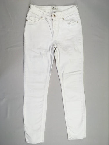Pantalon blanc, taille S, moins cher chez Petit Kiwi