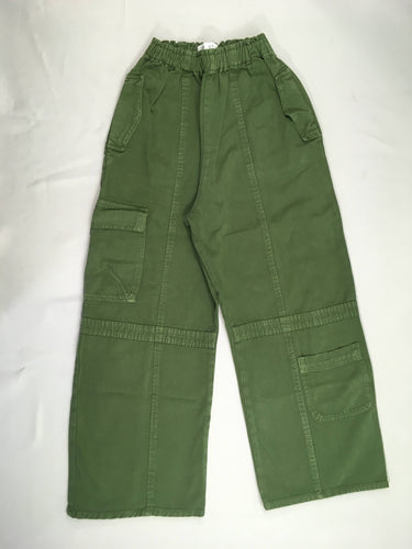 Pantalon ample vert, moins cher chez Petit Kiwi