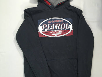 Sweat à capuche bm Petrol