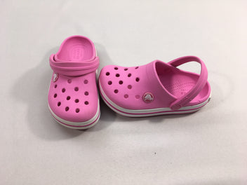 Sabots roses Crocs, C9 25-26