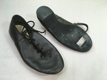 Chaussures de danse noires lacets
