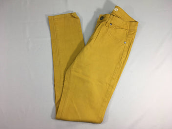 Pantalon jaune moutarde