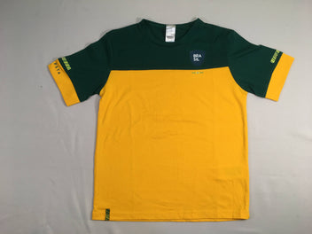 T-shirt m.c orange/vert Brasil