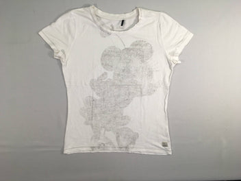 T-shirt m.c blanc Mickey