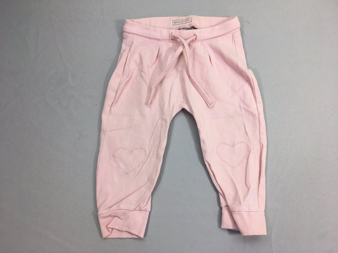 Pantalon molleton rose, moins cher chez Petit Kiwi