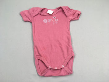 Body m.c rose fleurs