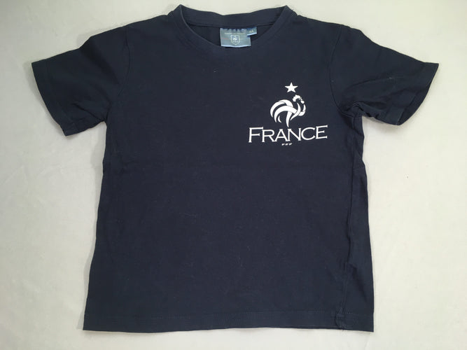T-shirt m.c bleu marine France, moins cher chez Petit Kiwi