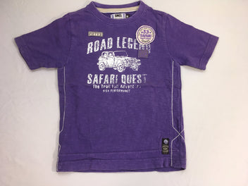 T-shirt m.c mauve Road Safari