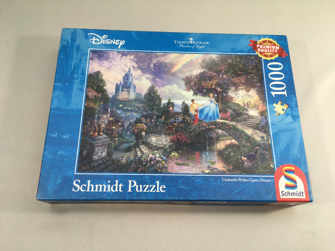 Puzzle 1000 pcs Cendrillon- Schmidt - complet, moins cher chez Petit Kiwi