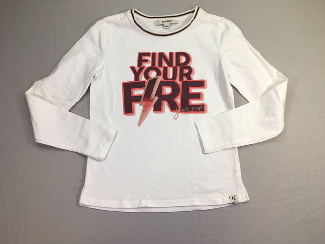 T-shirt m.l blanc Find, moins cher chez Petit Kiwi