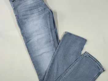 Jeans slim gris