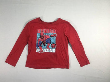 T-shirt m.l rouge Spiderman