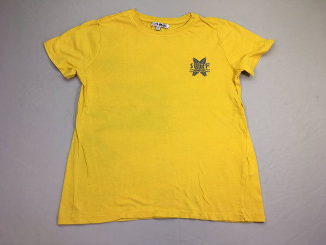 T-shirt m.c jaune Surf, moins cher chez Petit Kiwi