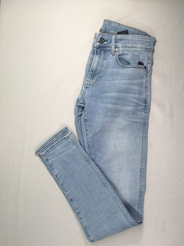 Jeans soft clair skinny W30 L34, RAW, moins cher chez Petit Kiwi