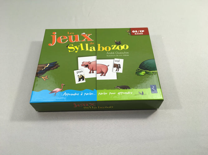 Les jeux du Syllabozoo, moins cher chez Petit Kiwi