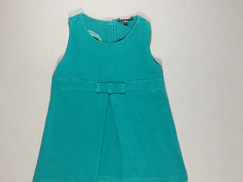 Robe s.m jersey turquoise - noeud
