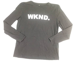 T-shirt m.l noir Wknd
