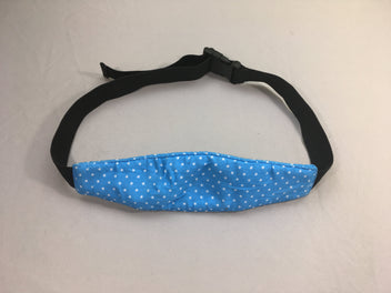 Ceinture cale-tête pour voiture bleu étoiles